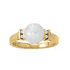 Pearl Color Ring in Gold