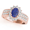 Oval Gemstone Fashion Ring in Gold (0.7 cttw)