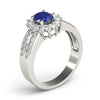Oval Gemstone Fashion Ring in Gold (0.7 cttw)