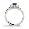 Oval Gemstone Fashion Ring in Gold (0.7 cttw)