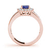 Oval Gemstone Fashion Ring in Gold (0.7 cttw)