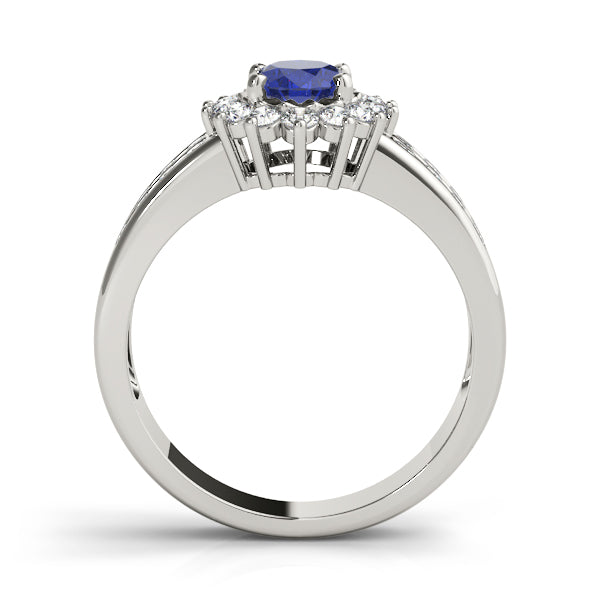 Oval Gemstone Fashion Ring in Gold (0.7 cttw)
