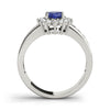 Oval Gemstone Fashion Ring in Gold (0.7 cttw)
