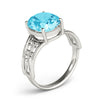 Oval Gemstone Fashion Ring in Gold