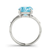 Oval Gemstone Fashion Ring in Gold