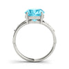 Oval Gemstone Fashion Ring in Gold