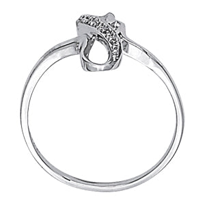 Infinity Sterling Fashion Ring in Gold