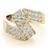 Diamond Fashion Bands in Gold