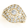 Diamond Fashion Right Hand Rings in Gold