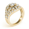 Diamond Fashion Right Hand Rings in Gold
