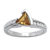 Trillion Color Ring in Gold