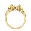 Oval Color Ring in Gold