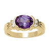 Oval Color Ring in Gold