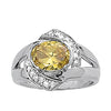 Oval Gemstone Fashion Ring in Gold (1.87 cttw)