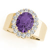 Oval Gemstone Fashion Ring in Gold (2.58 cttw)