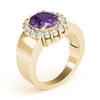 Oval Gemstone Fashion Ring in Gold (2.58 cttw)