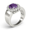 Oval Gemstone Fashion Ring in Gold (2.58 cttw)