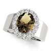 Oval Gemstone Fashion Ring in Gold (2.58 cttw)