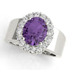 Oval Gemstone Fashion Ring in Gold (2.58 cttw)