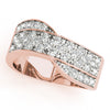 Diamond Fashion Bands in Gold