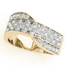 Diamond Fashion Bands in Gold