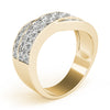 Diamond Fashion Bands in Gold