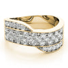 Diamond Fashion Bands in Gold