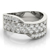 Diamond Fashion Bands in Gold