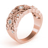 Vintage Inspired Bezel Set Fashion Rings in Gold