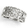 Vintage Inspired Bezel Set Fashion Rings in Gold