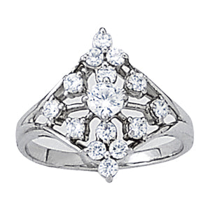 Diamond Fashion Right Hand Rings in Gold (0.3 cttw)