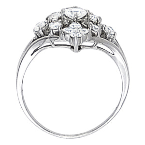 Diamond Fashion Right Hand Rings in Gold (0.3 cttw)