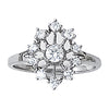 Cluster Right Hand Fashion Ring in Gold