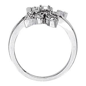 Diamond Fashion Right Hand Rings in Gold (0.27 cttw)
