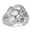 Diamond Fashion Right Hand Rings in Gold (0.37 cttw)