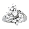 Diamond Fashion Right Hand Rings in Gold (0.4 cttw)