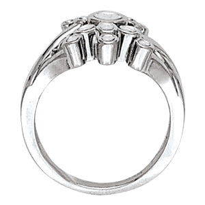 Diamond Fashion Right Hand Rings in Gold (0.26 cttw)