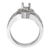Diamond Fashion Right Hand Rings in Gold (0.66 cttw)