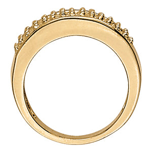 Multirow Color Band in Gold