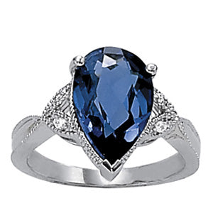 Pear Gemstone Fashion Ring in Gold (4.01 cttw)