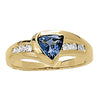 Trillion Color Ring in Gold