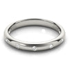 Stackable Bezel Set Fashion Band in Gold