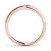 Stackable Bezel Set Fashion Band in Gold