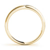 Stackable Bezel Set Fashion Band in Gold