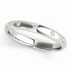 Stackable Bezel Set Fashion Band in Gold