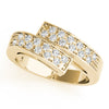 Diamond Fashion Bands in Gold