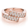 Diamond Fashion Bands in Gold
