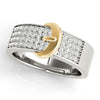 Diamond Fashion Bands in Gold