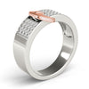 Diamond Fashion Bands in Gold