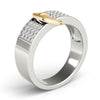 Diamond Fashion Bands in Gold